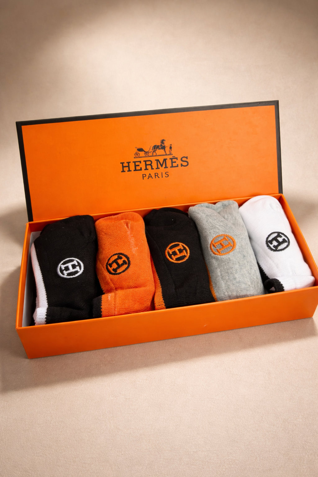 HERMES STYLE SOCKS