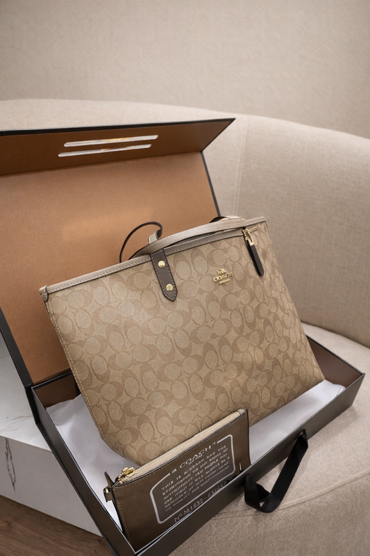 COACH MONOGRAM Master Quality- حجم كبير