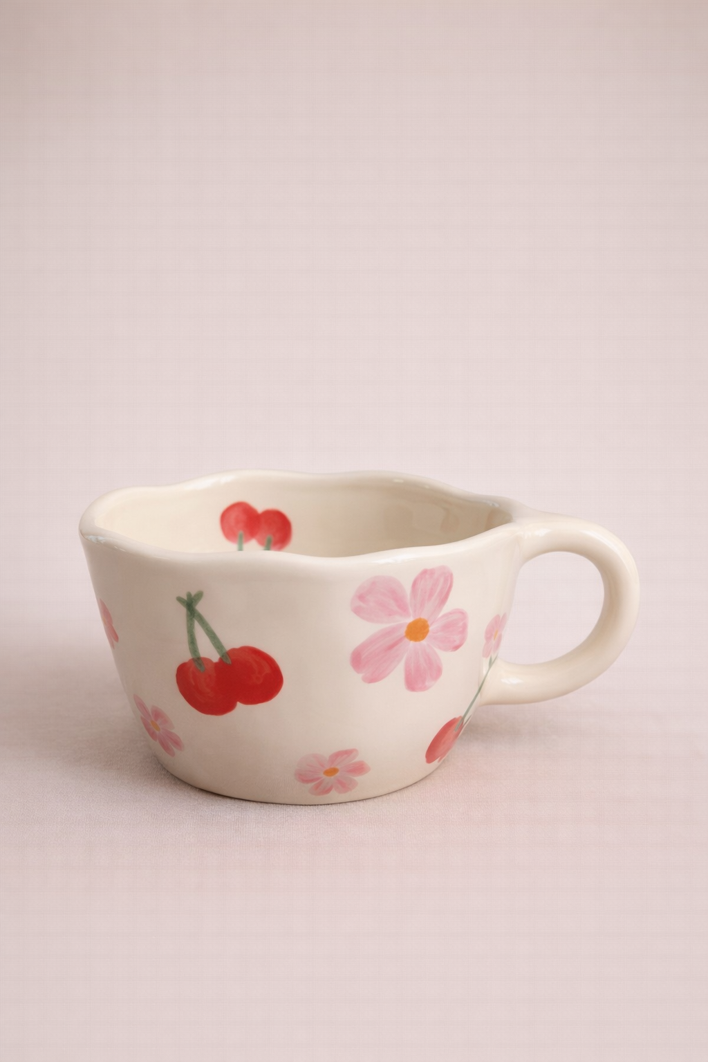 FLOWER CHERRY MUG