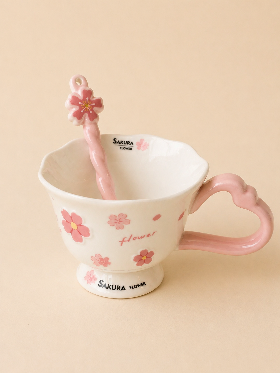 Cute Cup with spoon