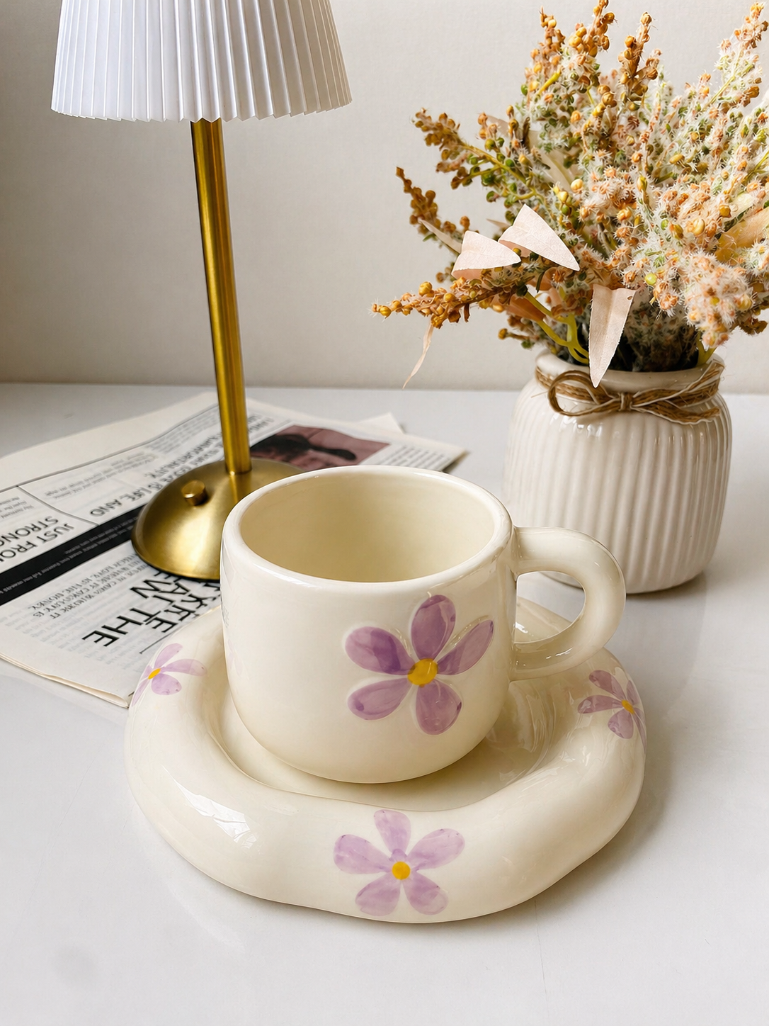 Single flower cup