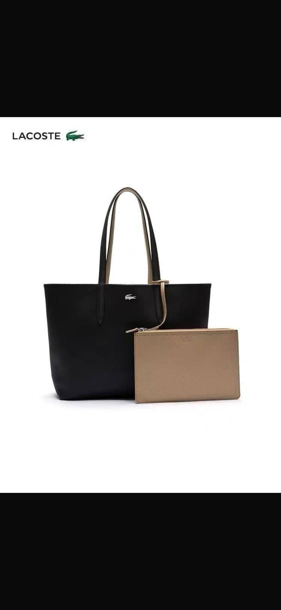 LACOSTE DOUBLE FACE BAG