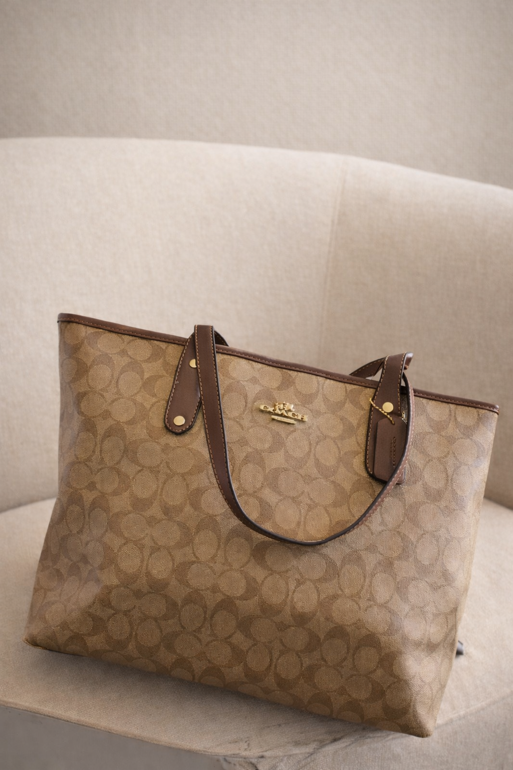 COACH MONOGRAM Master Quality- حجم كبير
