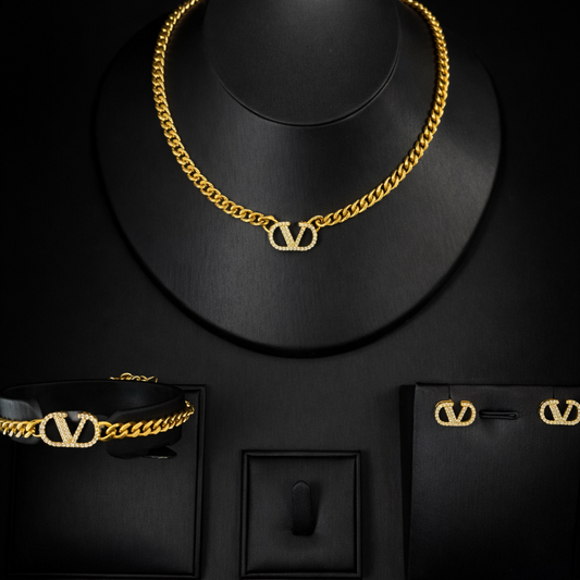 Valentino Russian Gold Jewelry Sets