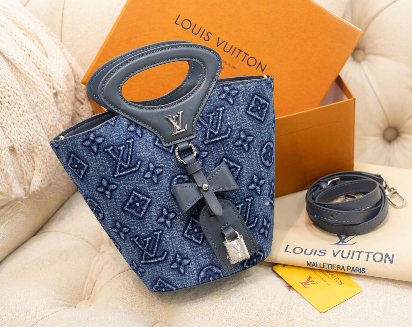 louis vuitton jeans bag(spring collection)