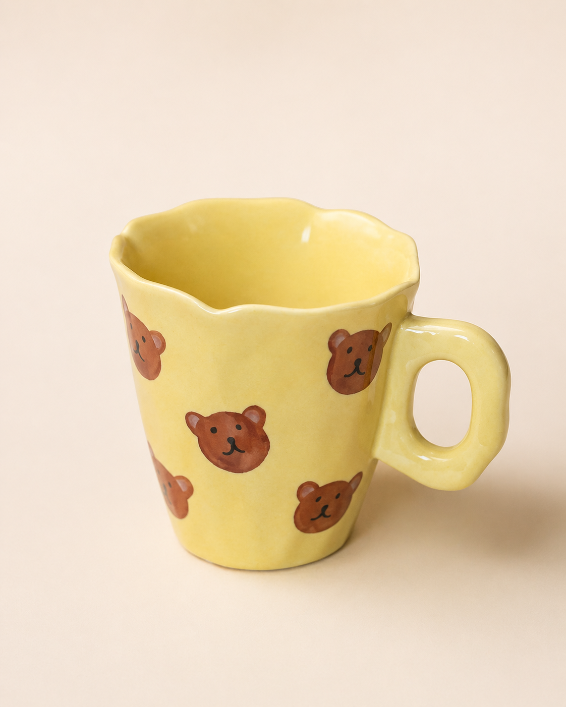 Yellow bear cup