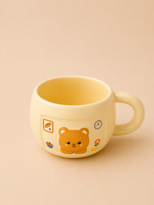 Cute bear cup